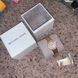 Rose Gold Michael Kors Watch
